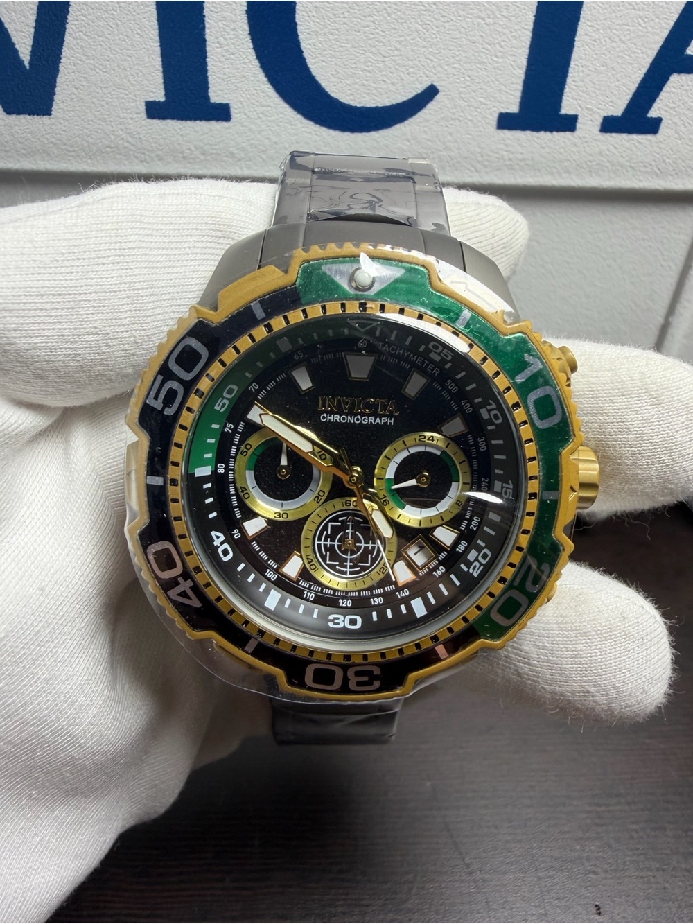 Invicta TI-22 Commandor Men's Watch - 48mm, Titanium (49498)